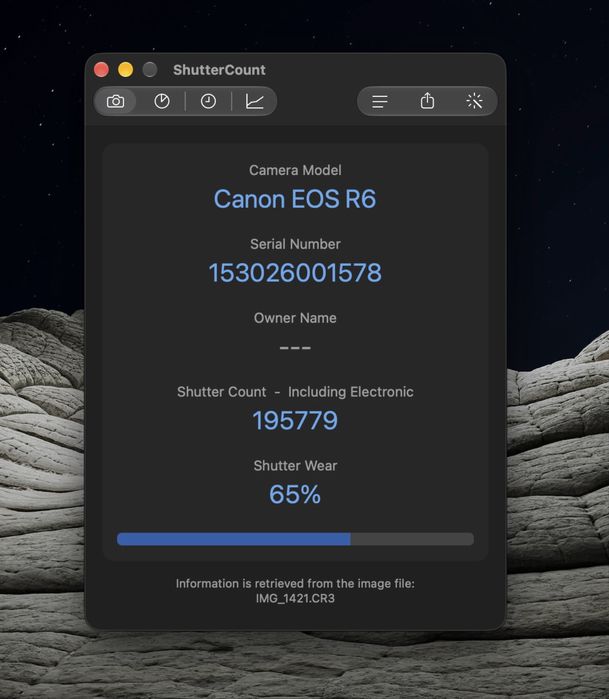 Canon R6 mark I nu mark II