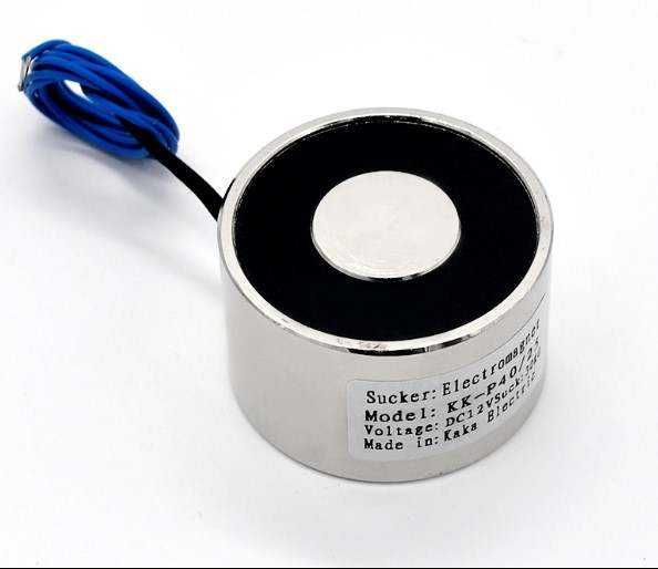 ЕЛЕКТРОМАГНИТ Сила 60кг. 12V DC постоянно напрежение 50x30mm
