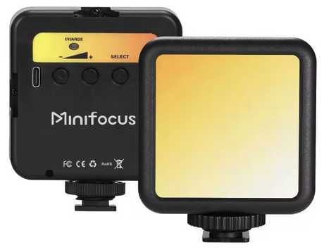 LED подсветка Minifocus за статив на телефон или камера