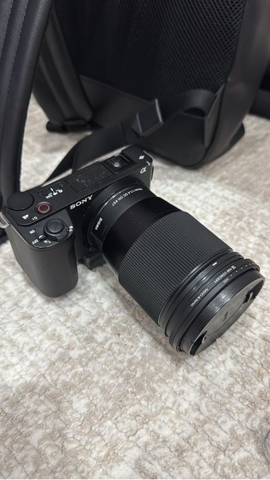 Sony zve10 II + sigma 16mm