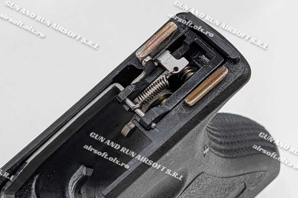 Pistol Adevarat Co2 Non-Letal (PUTERE DUBLA!!) + Modificat Gaz Arc Nou