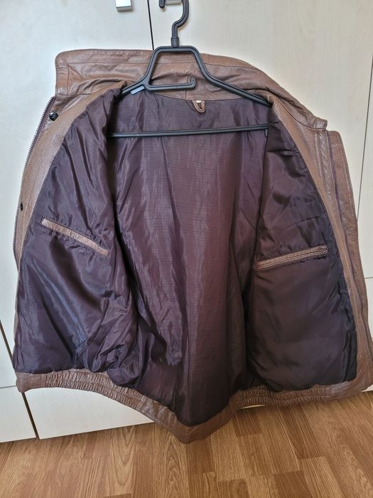 Мъжки кожен елек