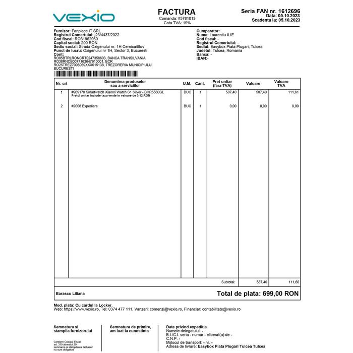 Xiaomi Watch S1 - impecabil