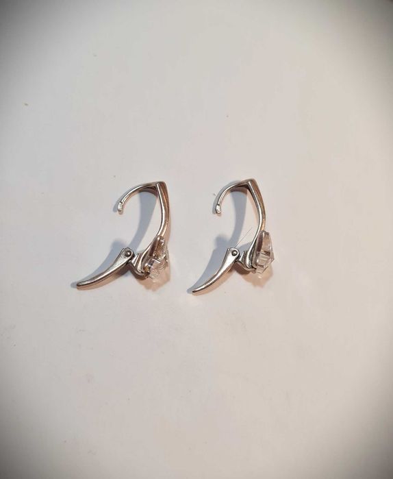 Cercei Fluture - argint cu cristale Swarovski