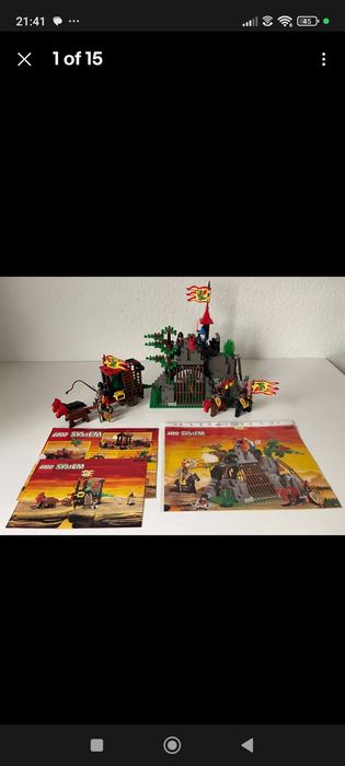 Lego classic, 6056, 6076, Dragon knights  1993
