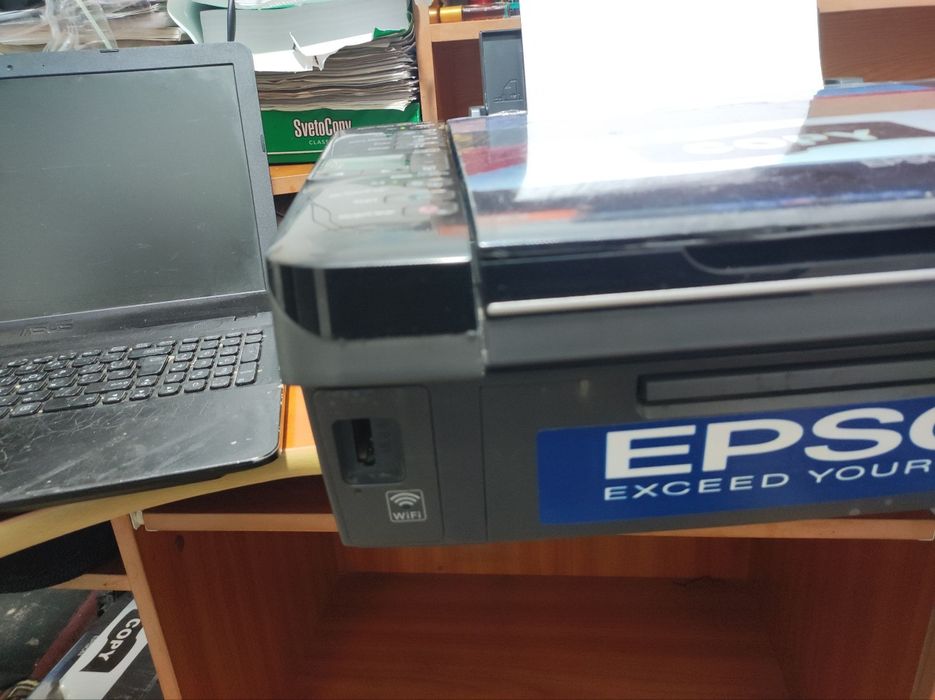 Epson 210 Kopiyli Karopka dakument rangliprint ishga tayyor dyuzi 100%