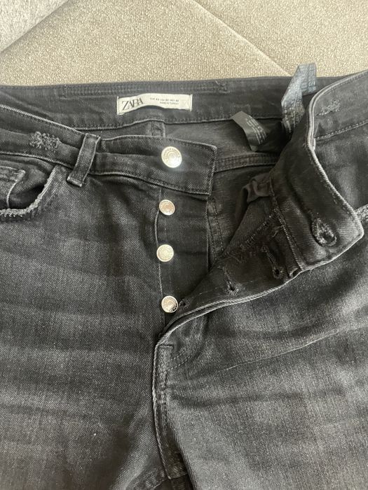 Мъжки дънки zara 42 номер skinny еластични