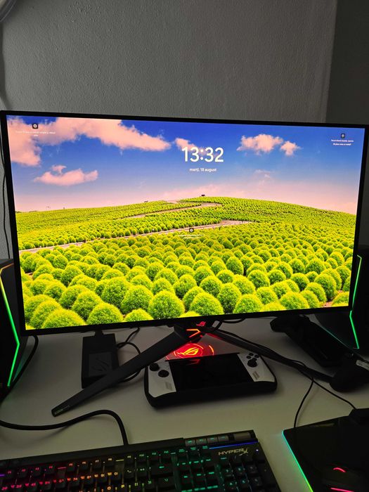 Monitor Gaming QD OLED ASUS PG32UCDM 31.5" , UHD, 0.03MS, 240 HZ, USB-C, negru