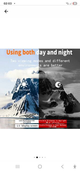 Binoclu Digital Night Vision 5x Zoom, Bigshot BSNV400, cu Inregistrare Video si Fotografiere, Suport Card microSD, nou.