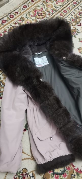 Продам Парку мех чернобурки