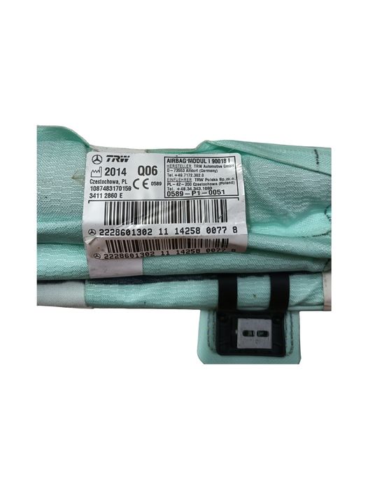 Airbag Cortina Long Dreapta Mercedes-Benz S-Class W222, V222, X222 201