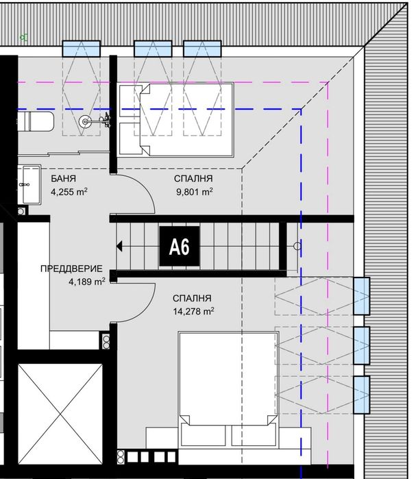 Продава се Мезонет в София, Кръстова вада - 108 кв.м за 1978 €/кв.м - Снимка #7