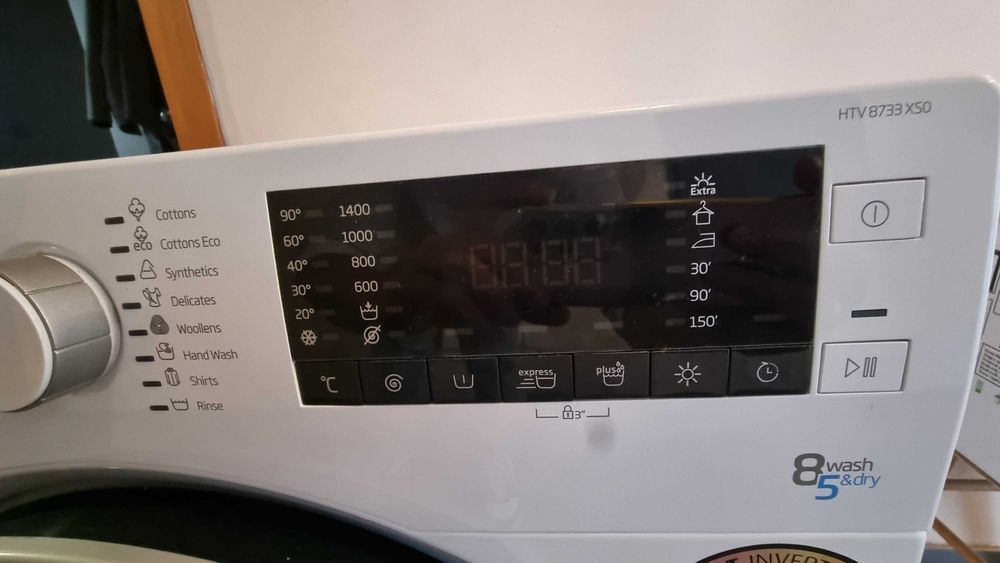Пералня със сушилня BEKO HTV 8733 XS0