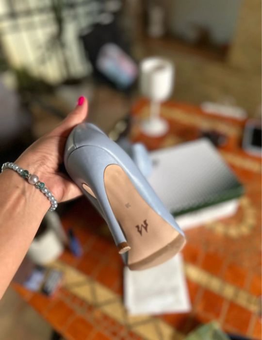 Vand pantofi Marelbo baby blue