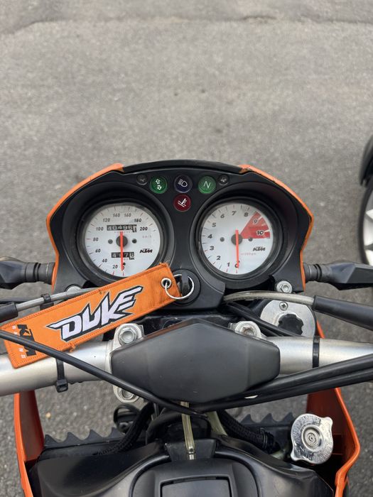 Ktm Duke 2 LC4 640cc 48CP A2 înmatriculat.