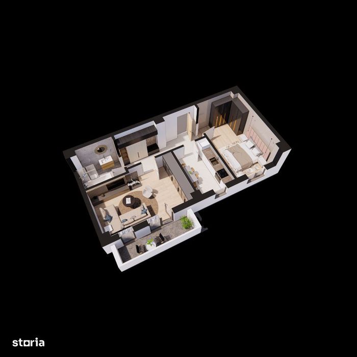 Apartament cu 2 camere, decomandat in zona Pacurari-Kaufland