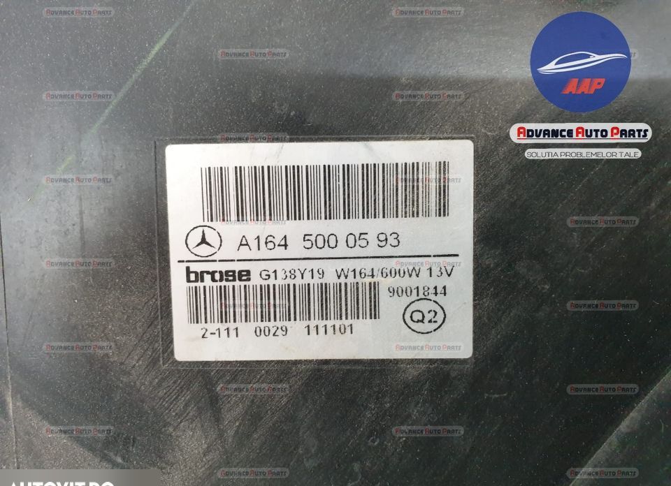 Mercedes-Benz М-Клас / Mercedes-Benz M-Class Оригинален корпус на елек