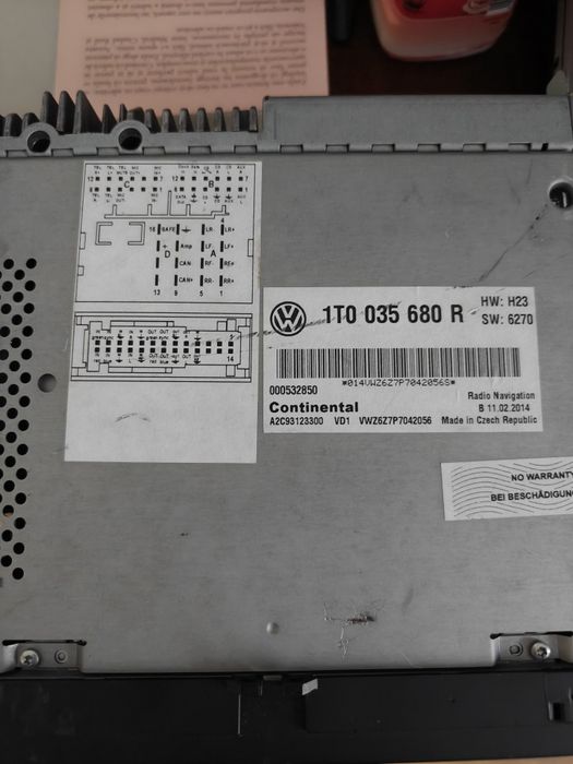 Navigație wv Skoda RNS 510,315