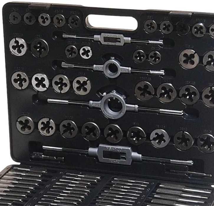 Метчици и плашки 110 части Професионални