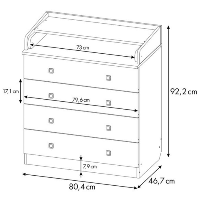 Детский пеленальный комод б/у