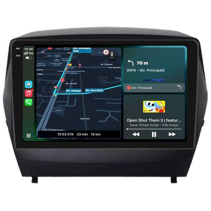 Navigatie Dedicata Android Hyundai IX35 (2009-2015), BT, Carplay