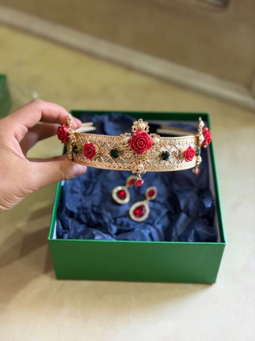 Продаю набор ободок и серьги Dolce&Gabbana