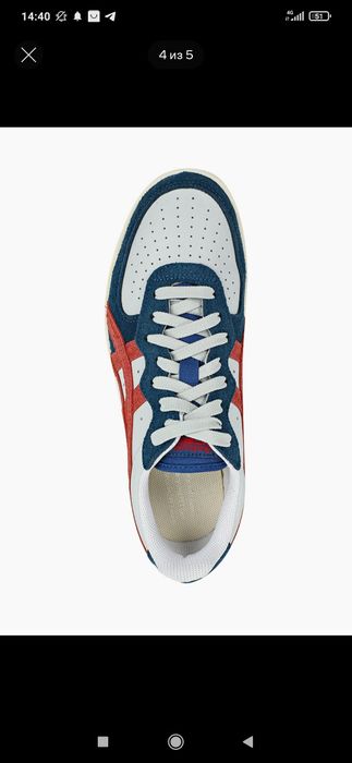 Кеды onitsuka tiger gsm, asics, оригинал