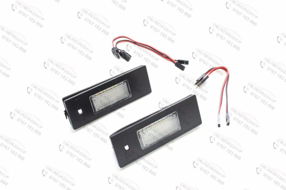 Set lampi LED numar BMW seria 1 E87, E63,E81,E64,Z4, F20,F12, F13, F06