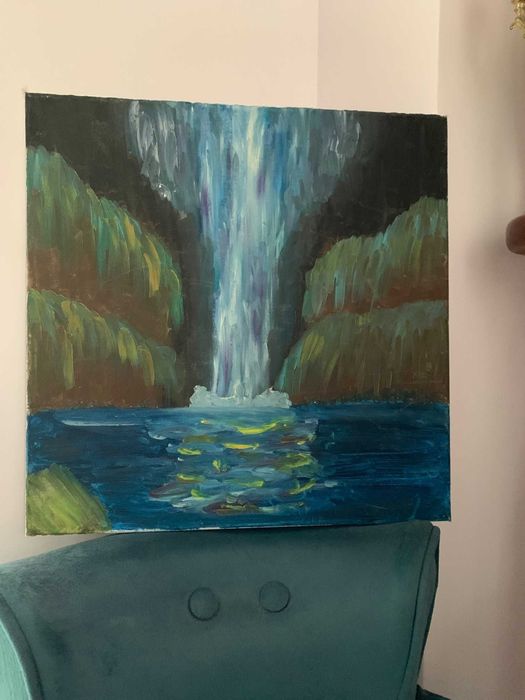 Продавам картина - платно с масло