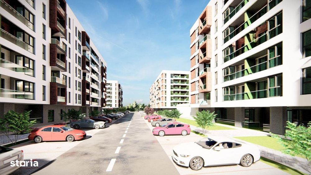 Apartament 2 camere, 50 mp, etaj intermediar, balcon, zona Tineretului