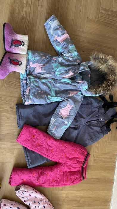 Зимний осенний комбинезон куртки