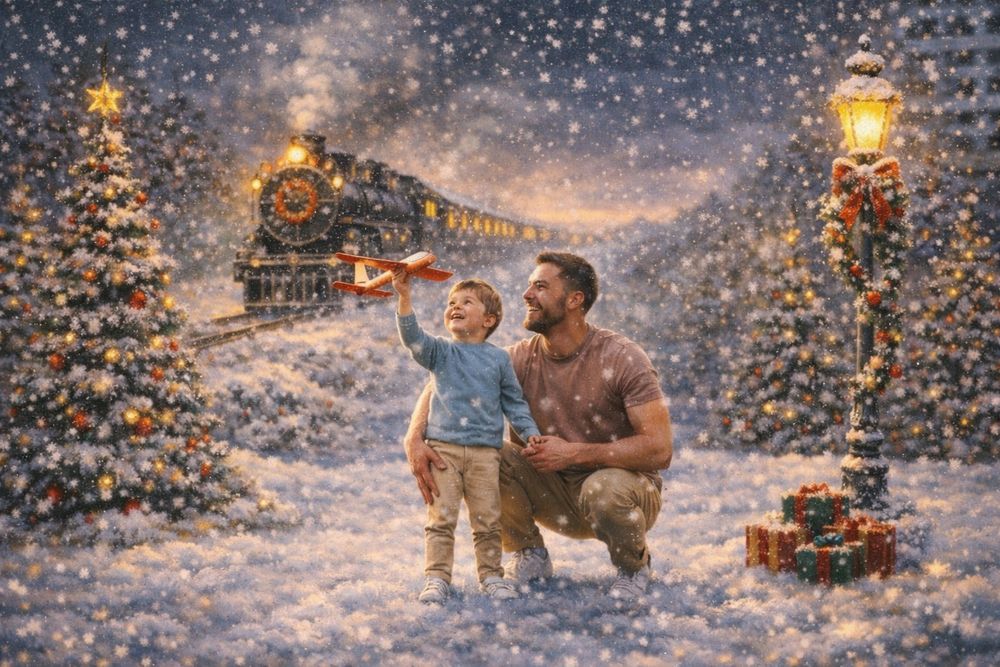 КОЛЕДНА МАГИЯ на портрет