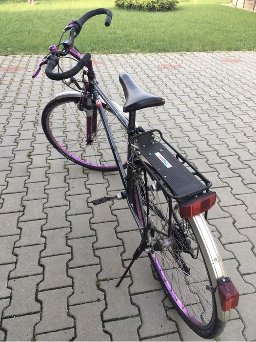 bicicleta de strada full aluminiu roti pe 28