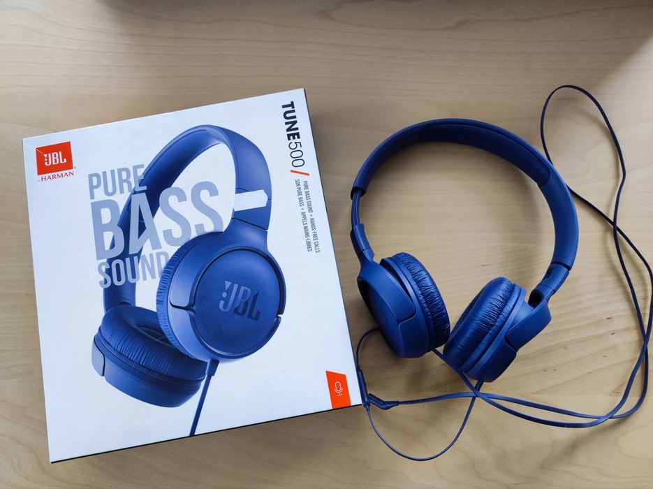 Слушалки JBL Tune 500 с микрофон