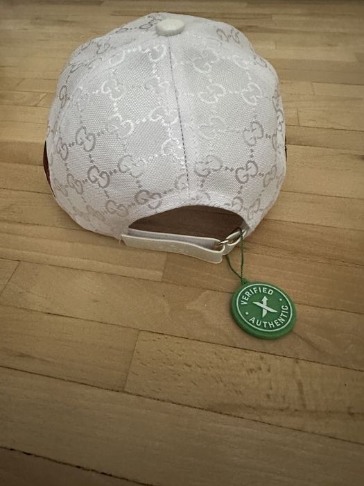 gucci cap white