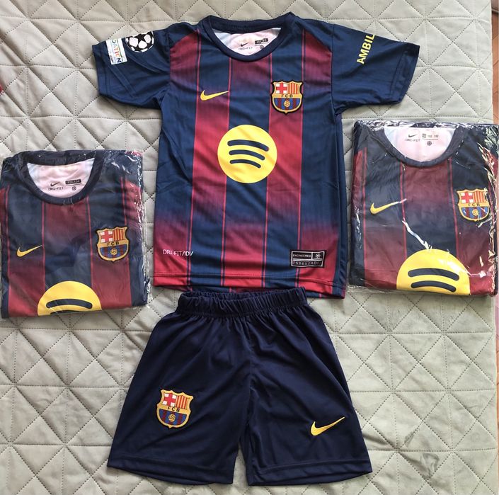 Детски Футболни Екипи на Барселона Ямал Yamal и Рафиня Raphinha