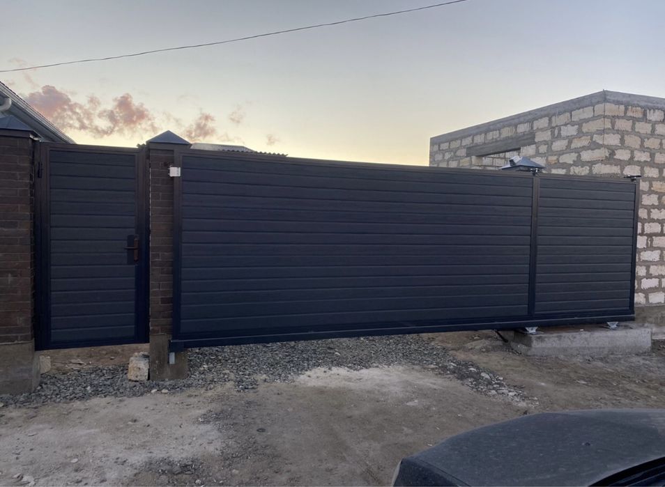 Секционный ворота, ролставни