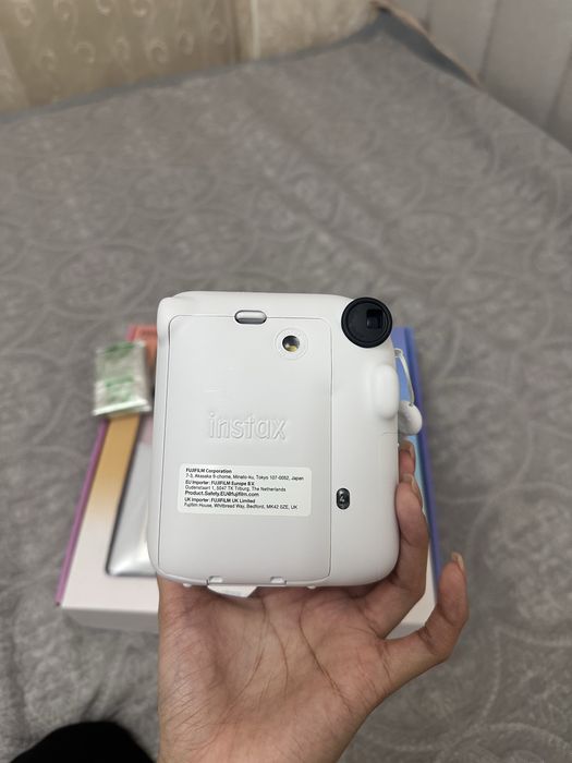 Instax mini 12 clay white bundle2