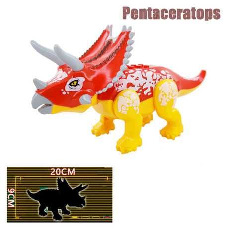 ГОЛЕМИ Динозаври Джурасик Парк от строителни блокове съвместими с ЛЕГО