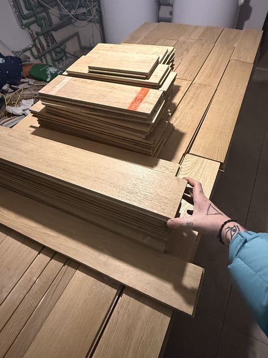 Parchet premium pe comandă – import Elveția – 80 m² stare foarte bună