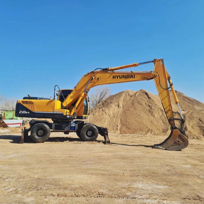 Экскаватор Услуги apенда кoлёcного экскаватoрa