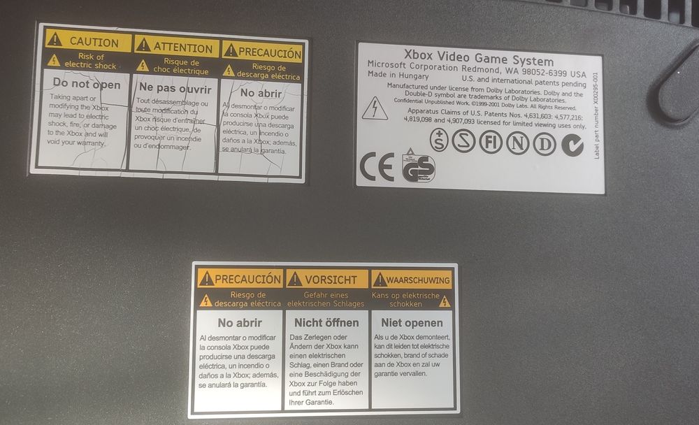 Xbox OG Original в полном комплекте