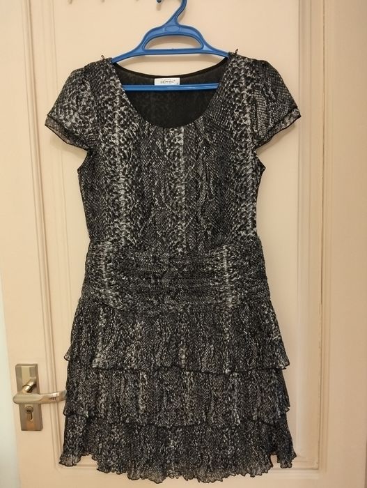 Коктейльное турецкое платье, бренд SERPIL, размер М