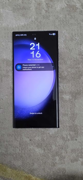 Samsung S23 Ultra 512GB Negru + husă Spigen + 2 folii protecție