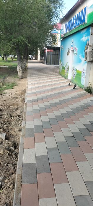 Брушадка, Асфальт жумыстары