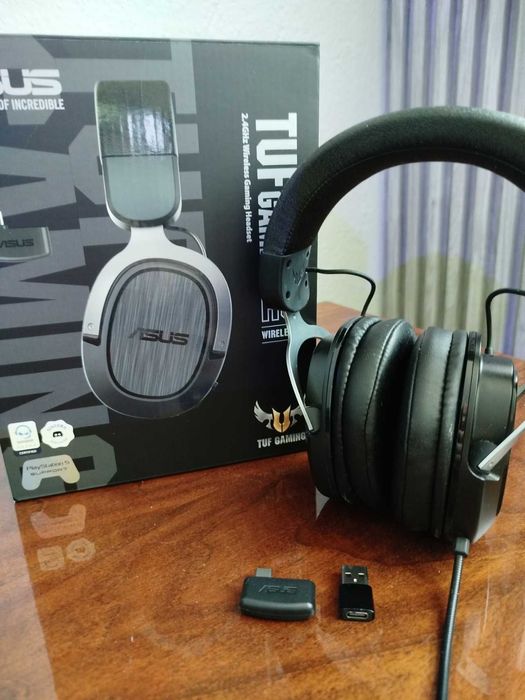 ASUS TUF Gaming H3 Wireless – Безжични геймърски слушалки