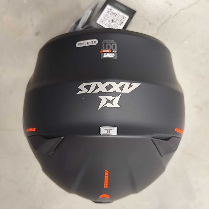 Отваряема каска AXXIS Storm S SV  Solid А1 МАТТ - 83135