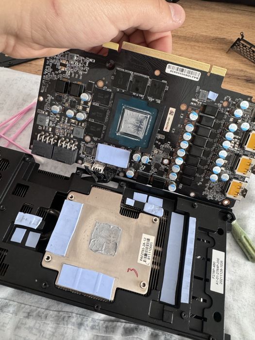 Продам Видеокарту RTX 3070 ti Palit gaming pro