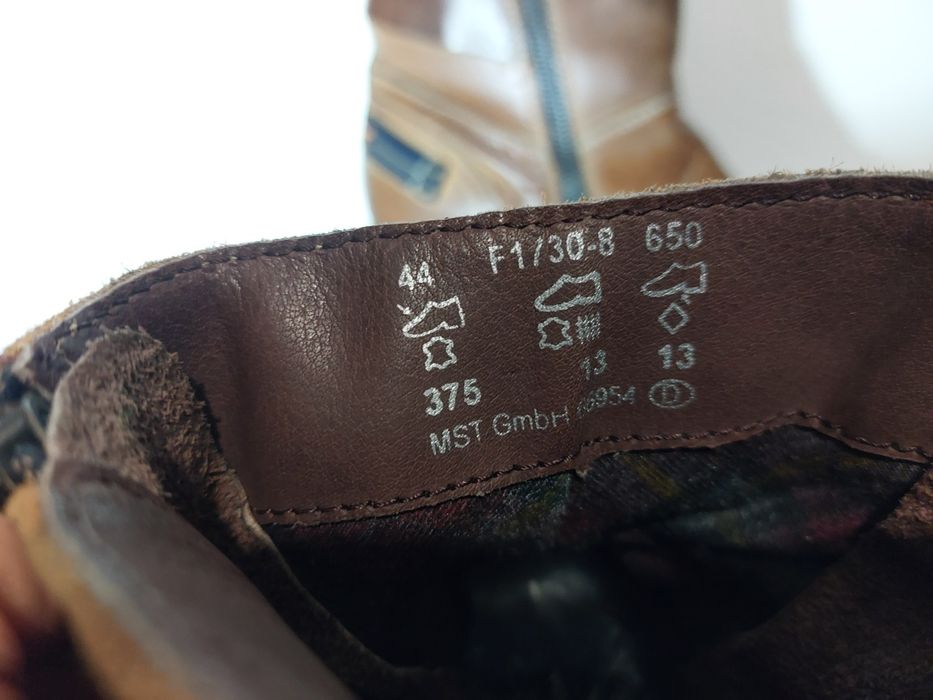 Ghete Bugatti piele maro