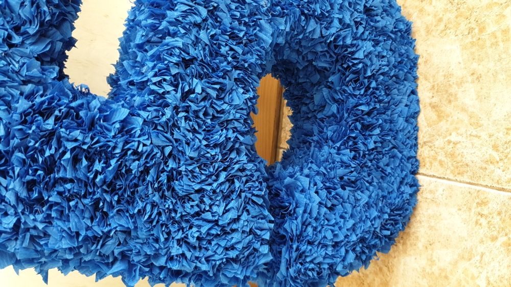 Много богата Цифра 5 обемна 3D Рожден ден